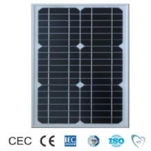 15W TUV / CE / IEC / Mcs Panel solar monocristalino aprobado (ODA15-18-M)